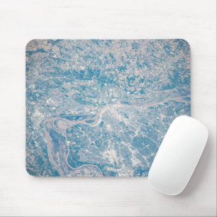 Mousepad Louis, Missouri Ao Longo Do Rio Mississippi.