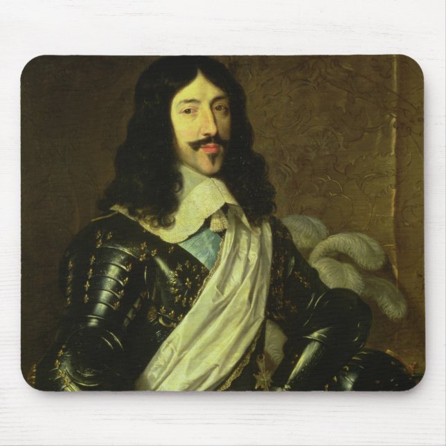 Mousepad Louis XIII (1601-43) (óleo em canvas) (Frente)