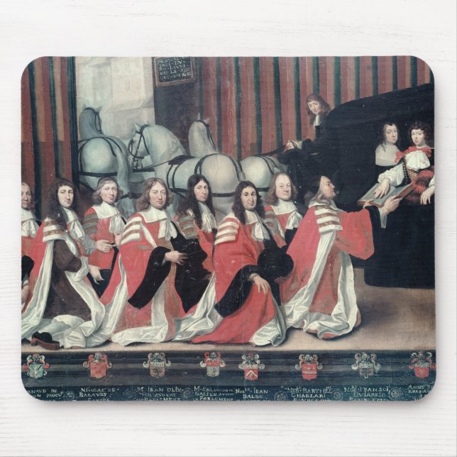 Mousepad Louis XIV recebido pelos xerifes em Toulouse (Frente)