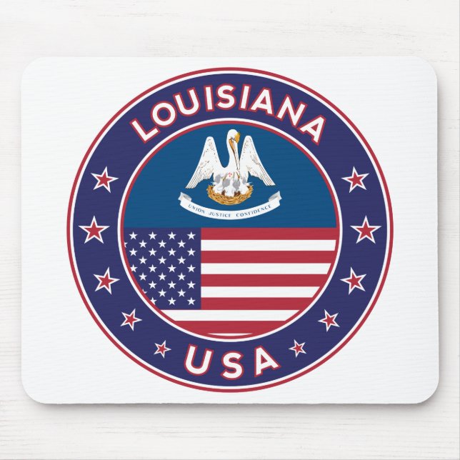 Mousepad Louisiana (Frente)