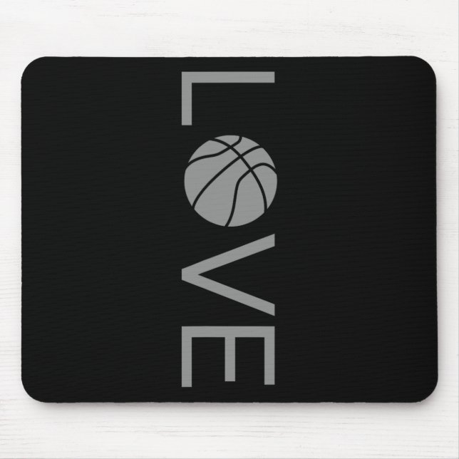 Mousepad Love Bysketbyll 1 (Frente)