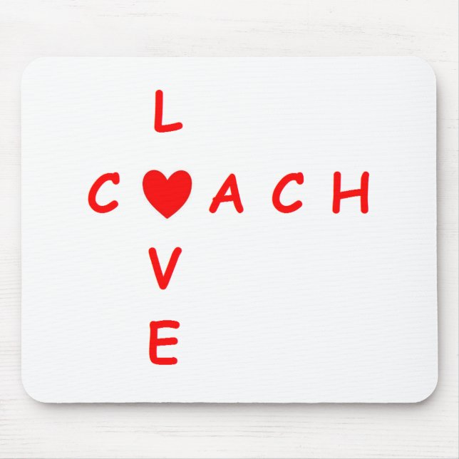 Mousepad love coach (Frente)