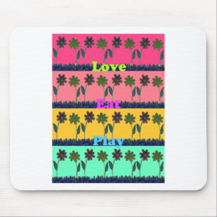 Mousepad Love Comer Play Art Impressão