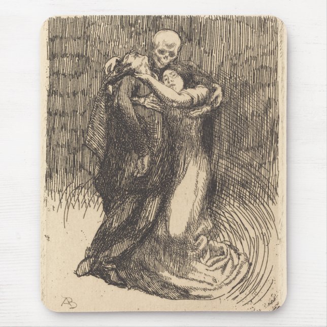 Mousepad Love Consecated (por Paul-Albert Besnard) (Frente)