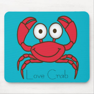 Mousepad Love Crab