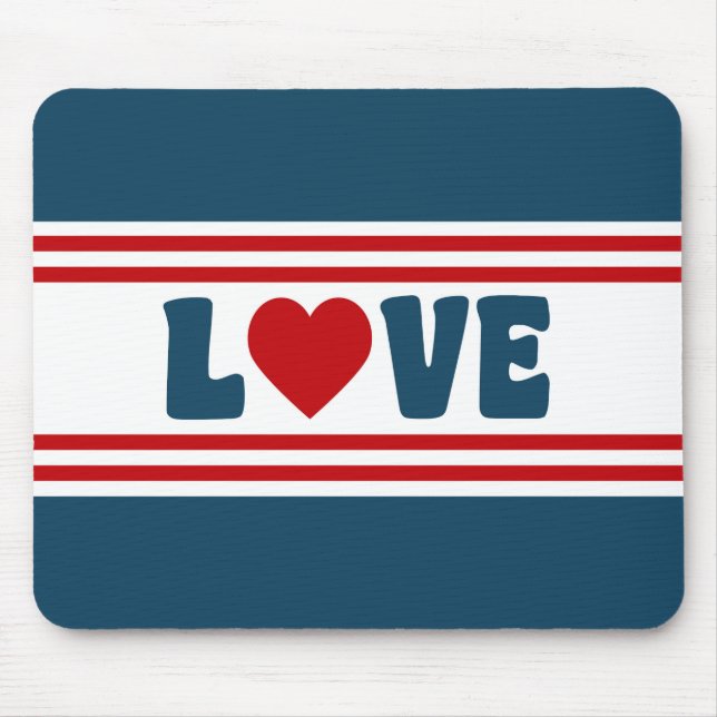 Mousepad Love design (Frente)