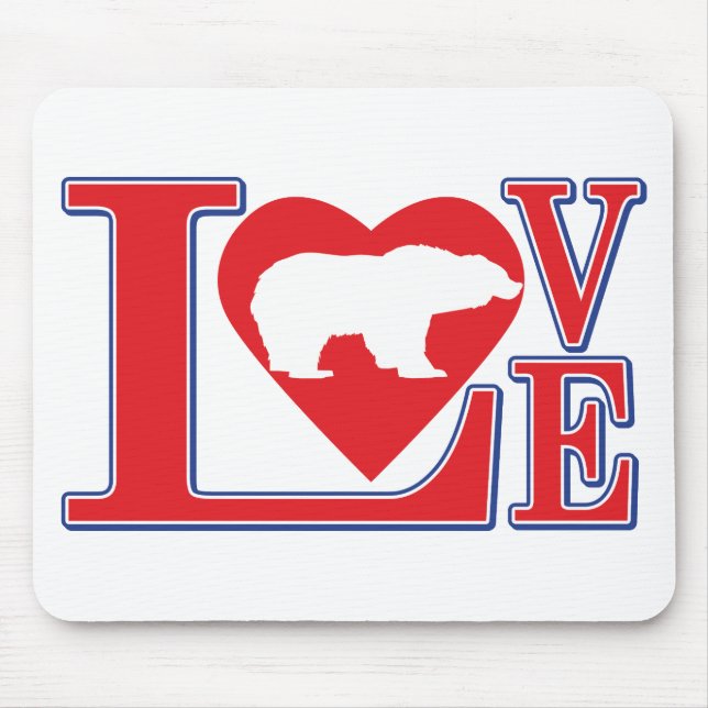 Mousepad Love-Grizzlies (Frente)