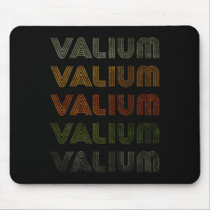 Mousepad Love Heart Valium Tee Grunge Estilo Vintage Black 