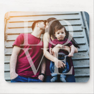 Mousepad "Love" Overlay Photo