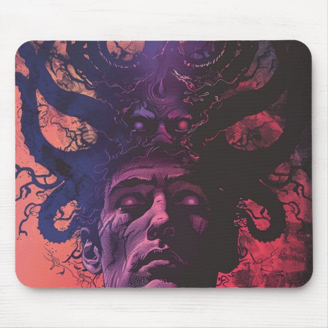 Mousepad Lovecraftian Dark Fantasy (Frente)