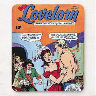 Mousepad Lovelorn My Slave Romance Vintage Histórias em qua