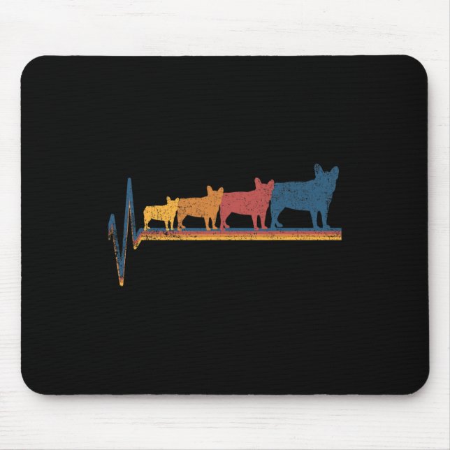 Mousepad Lover Buldogue Francês (Frente)