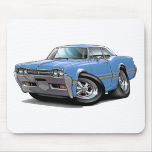 Mousepad Lt Azul Carro do cutelo de 1966 velhos