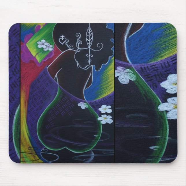 Mousepad Lua africana Miami Deco (Frente)