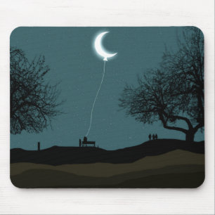 Mousepad Lua Balão