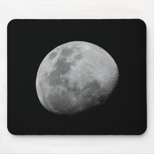 Mousepad Lua com céu negro | Zâmbia, Luangwa do Sul (Frente)