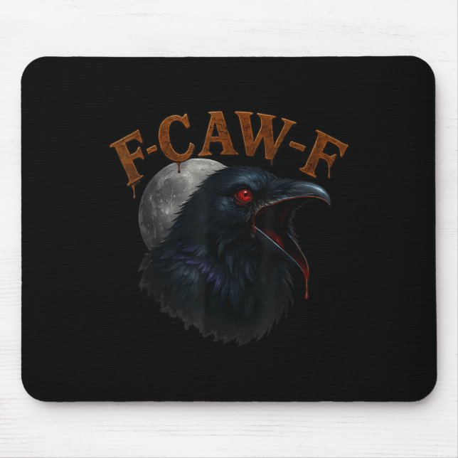 Mousepad Lua De Pássaros E Lâmpadas De Pássaros, Funny F Ca (Frente)