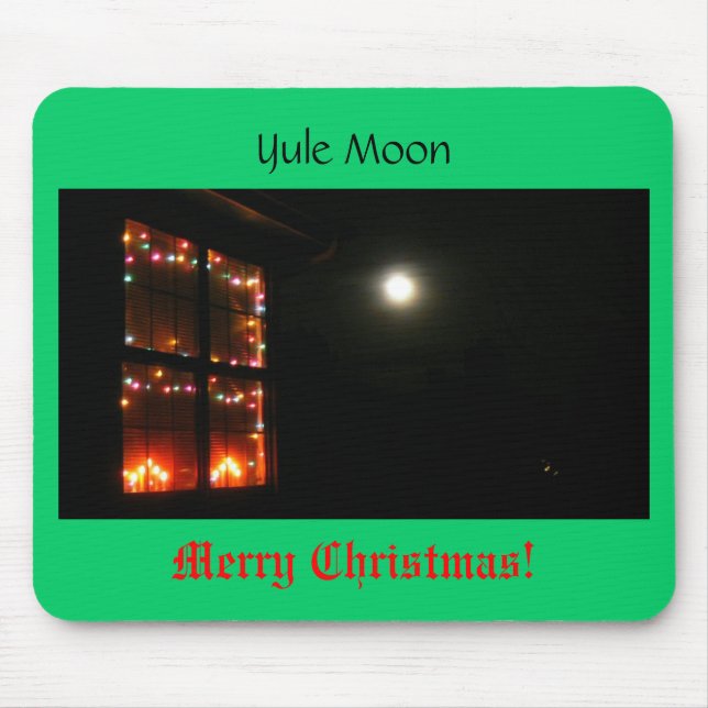 Mousepad Lua de Yule (Frente)