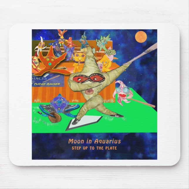 Mousepad Lua do Aquário (Frente)