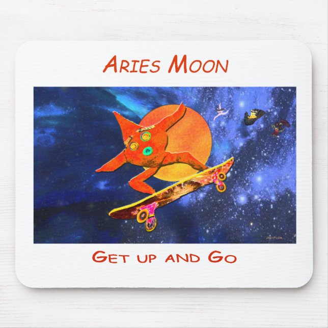 Mousepad Lua do Aries (Frente)