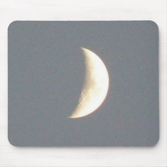 Mousepad Lua do Crescente Vergonhoso Bela em Dusk Mousepa (Frente)