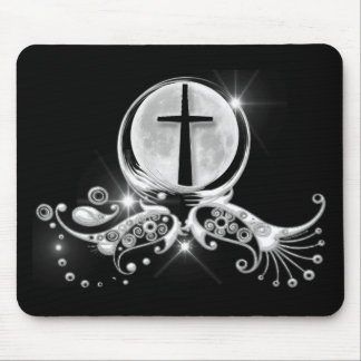 Mousepad Lua e cruz