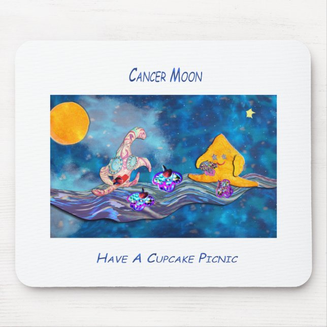 Mousepad Lua no cancer (Frente)