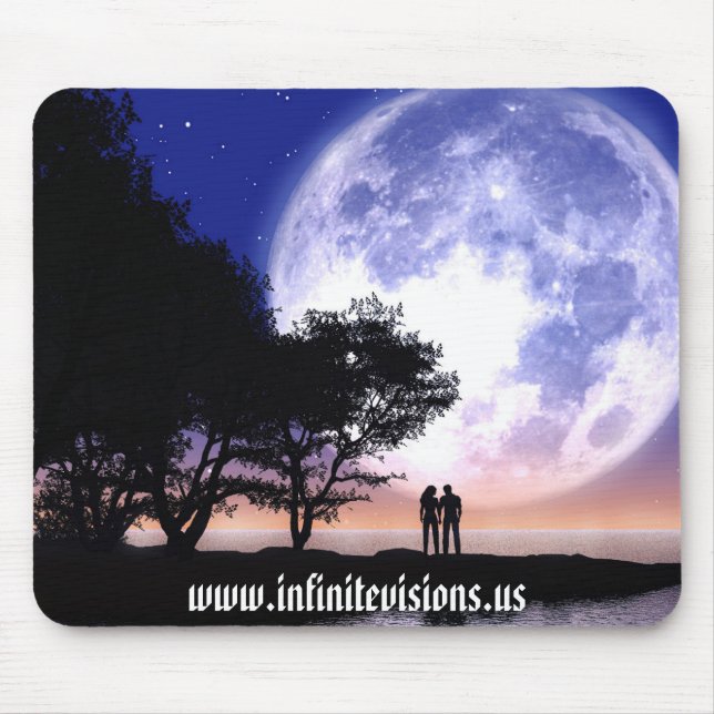 Mousepad Luar romântico (Frente)