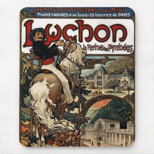Mousepad Luchon (Lithógrafo) (Frente)