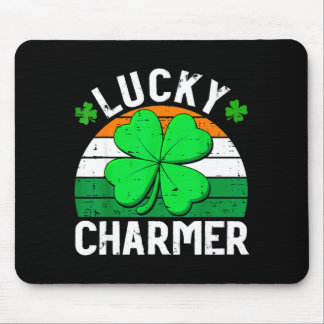 Mousepad Lucky charmer shirts boys kids girls funny st