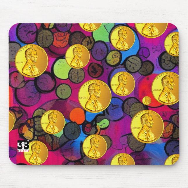 Mousepad Lucky Pennies (Frente)