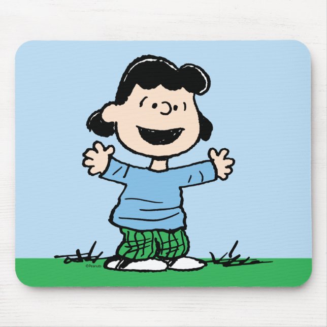 Mousepad Lucy with Arms Wide (Frente)