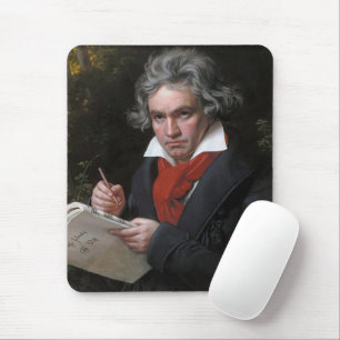 Mousepad Ludwig Beethoven Sinfonia Compositor de Música Clá