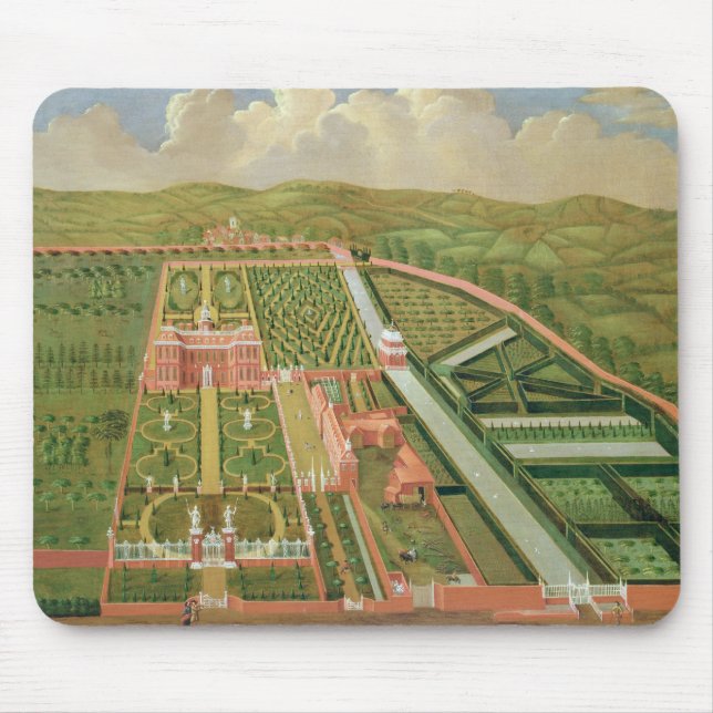 Mousepad Lugar de Denham, Buckinghamshire, c.1695 (óleo no (Frente)