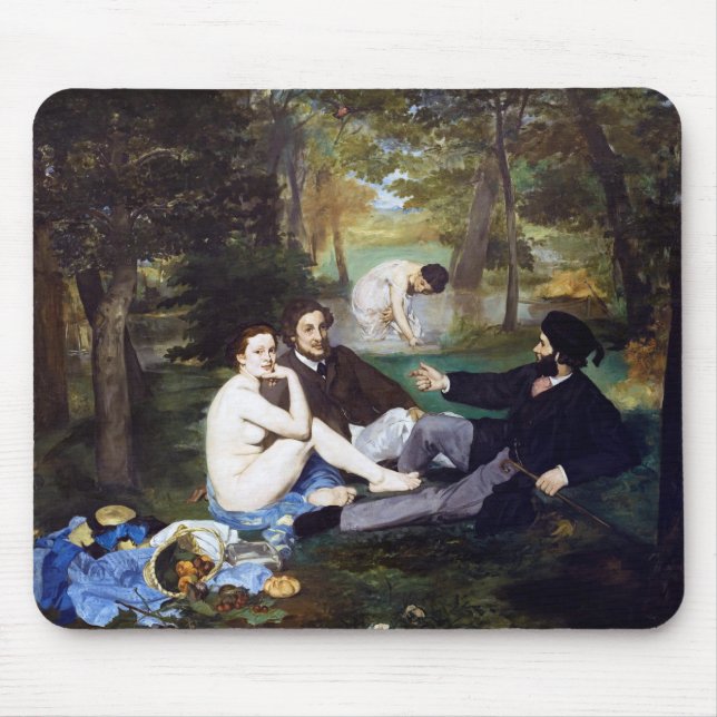 Mousepad Luncheon na grama, Manet (Frente)