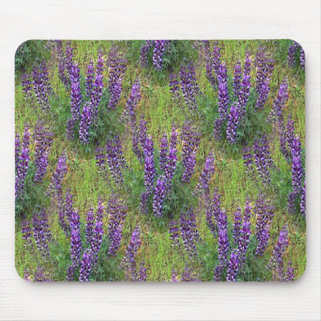 Mousepad Lupines Galore. (Frente)