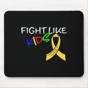 Mousepad Luta Como Crianças Sensibilização Para O Cancer Mê