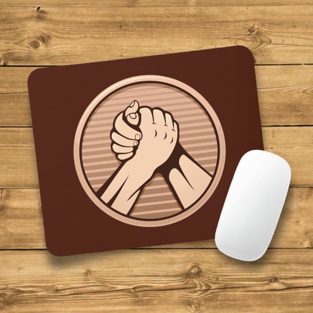 Mousepad Luta de braço Bronze (Criador carregado)