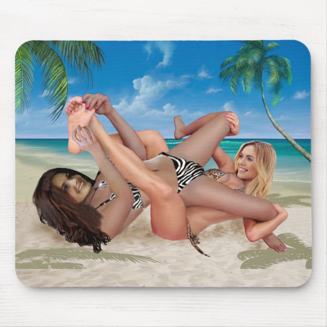 MOUSEPAD LUTA DE COSQUINHAS DA COELHINHA DA PRAIA (Frente)