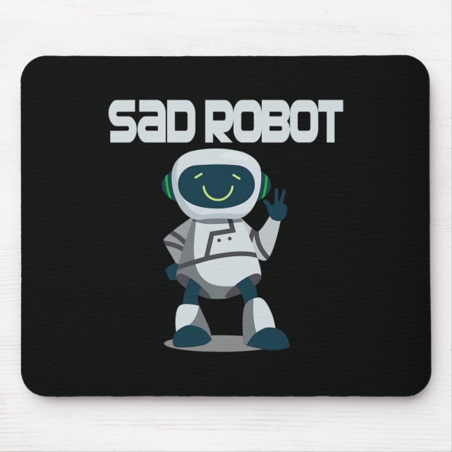 Mousepad Luta do exército de Aidenacessório contra o robô c (Frente)