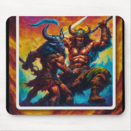 Mousepad Luta do Rei Bárbaro
