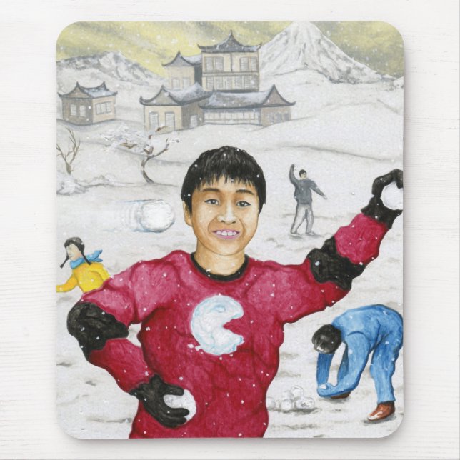 Mousepad Luta do Snowball! (Frente)
