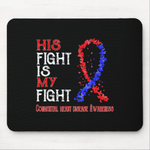 Mousepad Luta É Minha Luta Contra A Doença Cardíaca Congêni