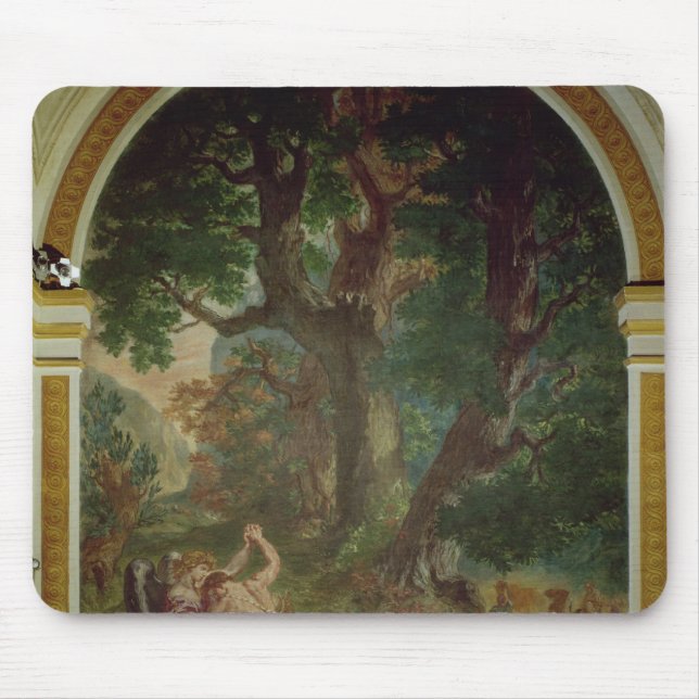 Mousepad Luta entre Jacob e o anjo, 1850-61 (Frente)