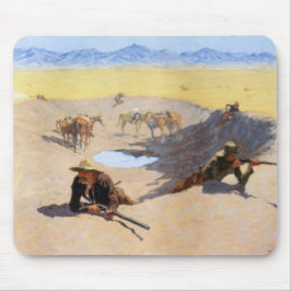 Mousepad Luta pelo Buraco d'água (por Frederic Remington)