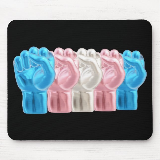 Mousepad Luta pelos Direitos Transfronteiras (Frente)