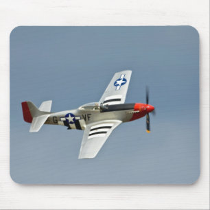 Mousepad Lutador do mustang de P-51D com voo das marcações