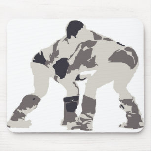 Mousepad Lutadores em Mongolia