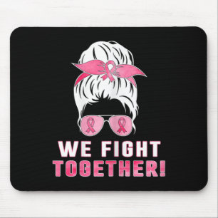 Mousepad Lutamos Juntos Contra O Cancer Da Mama