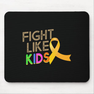 Mousepad Lutar Como Crianças Canceres De Infância Mês Y